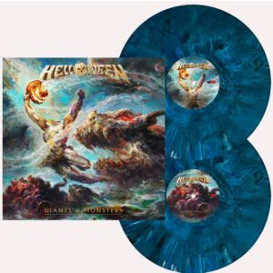 Helloween : Giants & Monsters Indie Exclusive (Deep Ocean Blue) | Color: Yellow Vinyl
