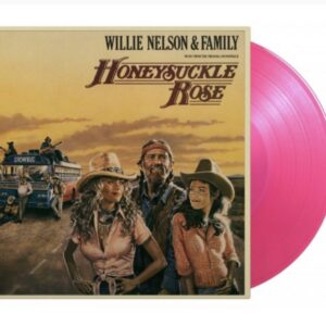 Willie Nelson & Family : Honeysuckle Rose Rose Coloured Vinyl
