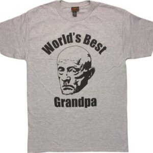 Better Call Saul: World's Best Grandpa T-Shirt (Mike) - Extra Large