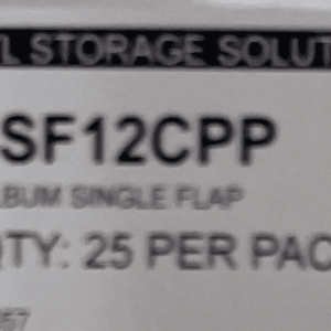 4ml Tuckable flap Single Outer Sleev 12CPP(25)