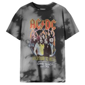 AC/DC : Highway To Hell Tye Dye T-Shirt - Medium
