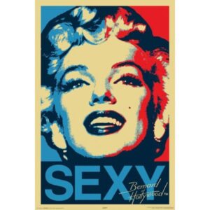 Marilyn Monroe Sexy Bernard Of Hollywood Poster