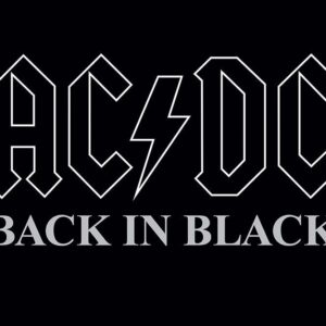 AC/DC: Back In Black Album Poster