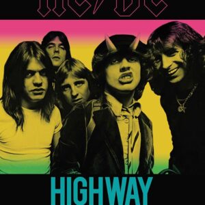 AC/DC : Highway To Hell Reverse Retro Poster
