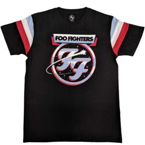 Foo Fighters : Comet Logo Football Style Band Shirt