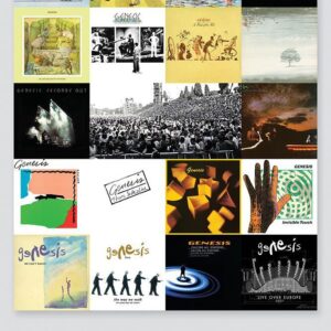 Genesis Albums Poster