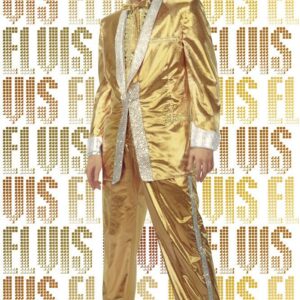 Elvis Presley Gold Lame Suit Poster
