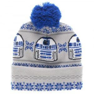 Star Wars Fair Isle R2D2 Pom Beanie