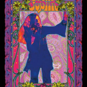 Janis Joplin 1967 Psychedelic Poster