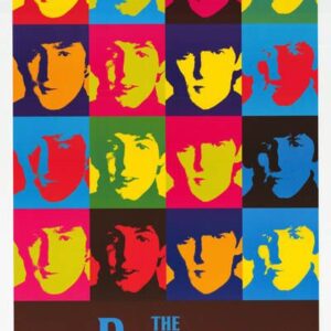 The Beatles: Andy Warhol Collage Painting Poster
