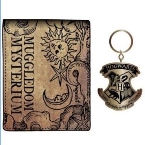 Harry Potter Bifold Wallet and Keychain set