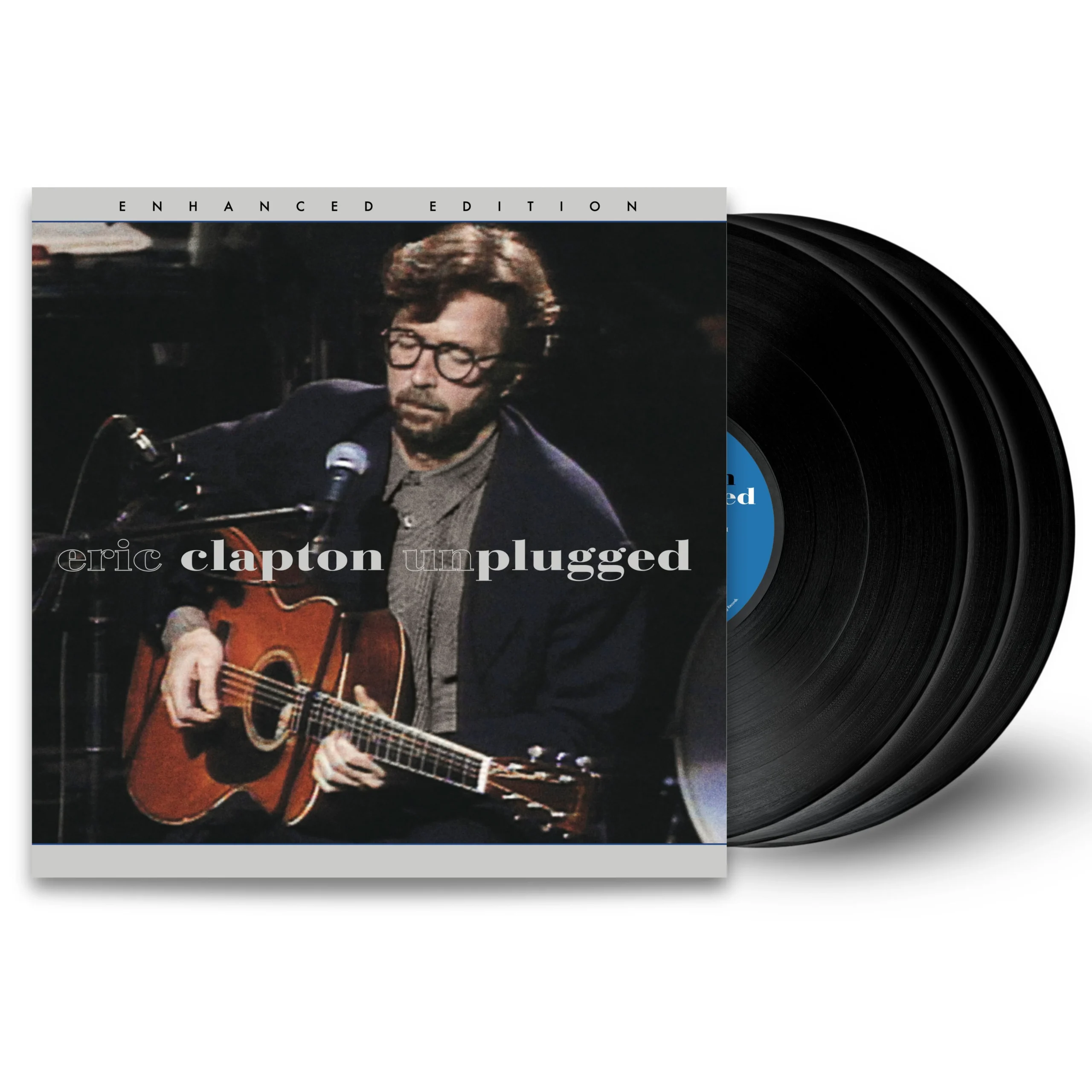 Eric Clapton : Unplugged Enhanced Edition Triple Vinyl