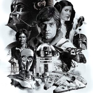 Star Wars : 40th Montage Poster