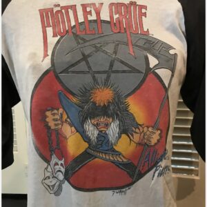 Motley Crue Theatre Of Pain World Tour 1985-86 Allister Fiend