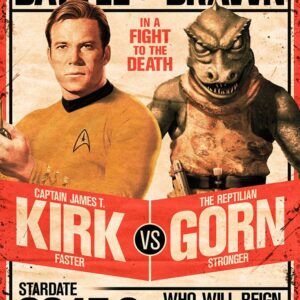 Star Trek Captain Kirk vs. Gorn : Battle Of The Brawn Poster