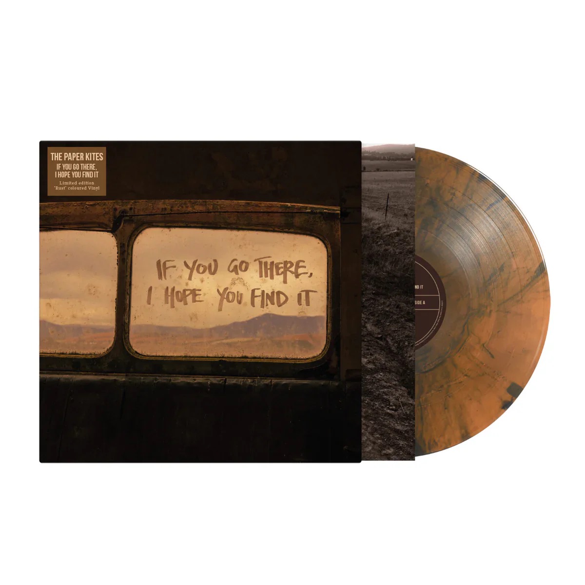 THE PAPER KITES - If You Go There, I Hope You Find It - LP - 'Rust' Coloured Vinyl