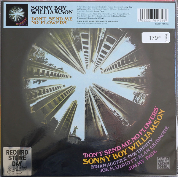 Sonny Boy Williamson: Don't Send Me No Flowers Vinyl Record