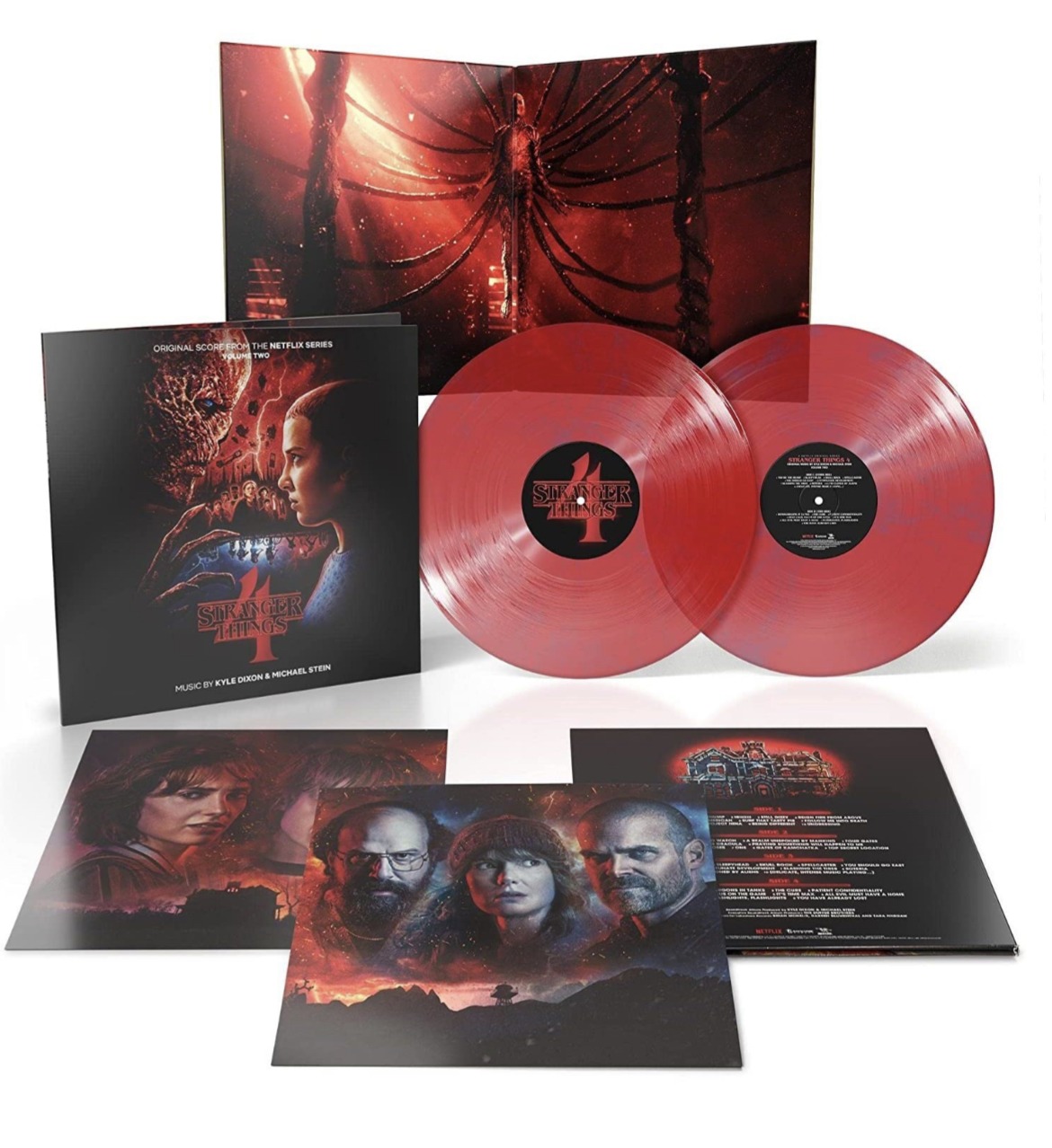 Stranger Things Season 4 Red Vinyl