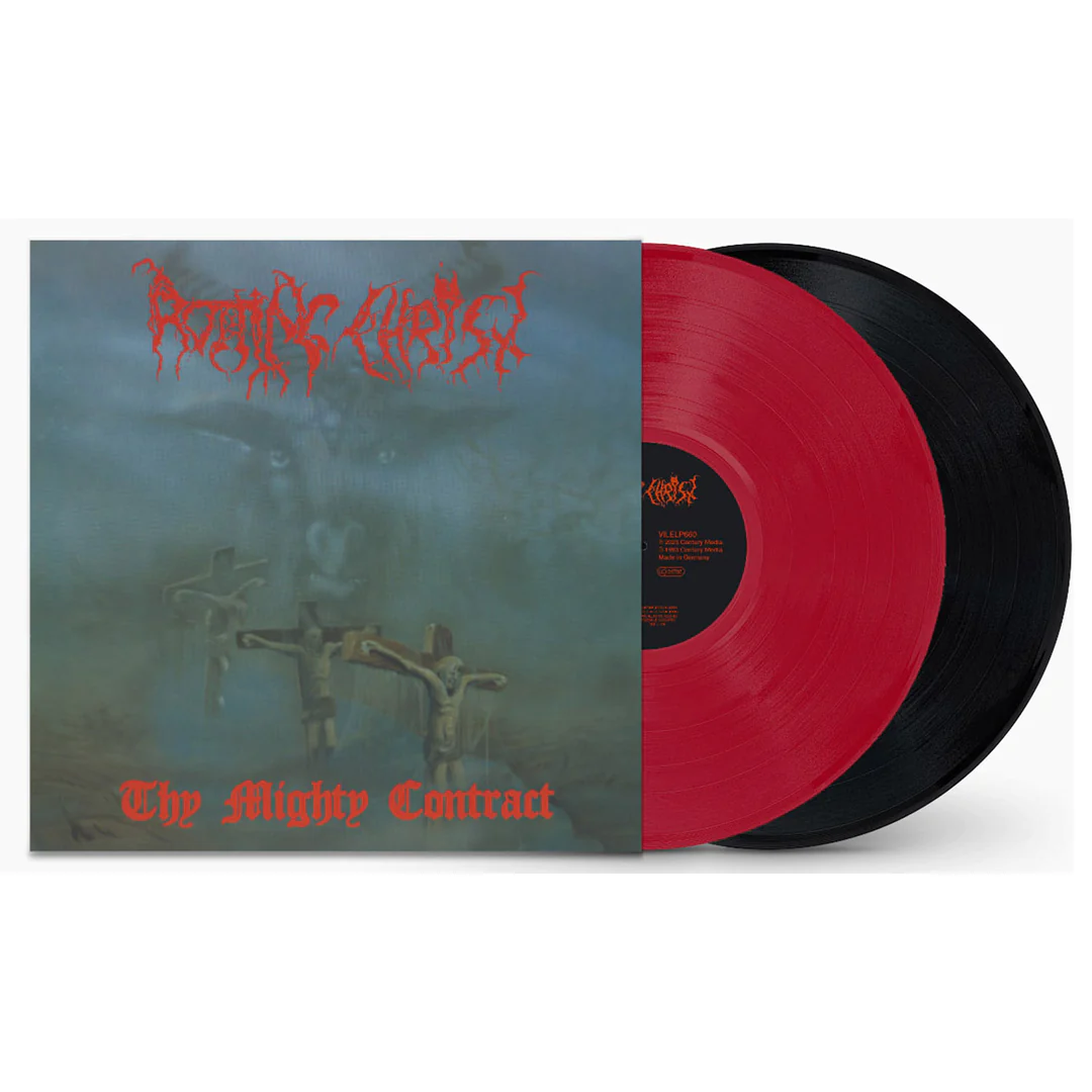 Rotting Christ : The Mighty Contract Red/Black Vinyl