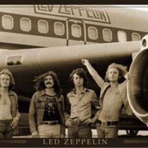 Led Zeppelin:  Airplane Poster