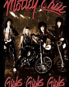 Motley Crue Girls Girls Girls Poster