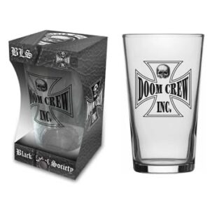 Black Label Society Doom Crew Inc. Pint Beer Glass