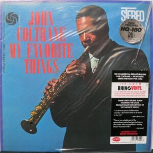 John Coltrane: My Favourite Things Rhino Vinyl Record