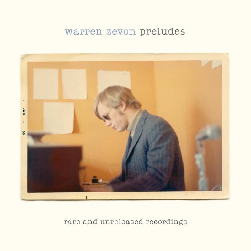 WARREN ZEVON : Preludes 2x LP Eco Mix Cherry Vinyl Vinyl Record
