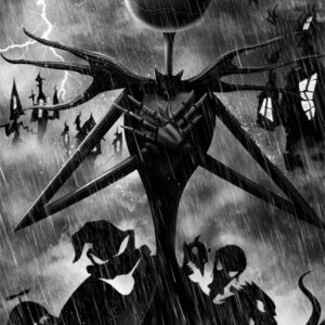 Nightmare Before Christmas : Shadows Jack Poster