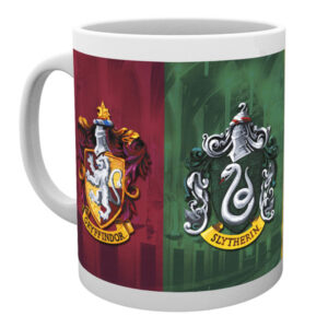 Harry Potter 4 Houses Crest Coffee Mug