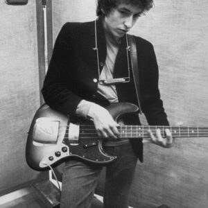 Bob Dylan : Electric Guitar Poster