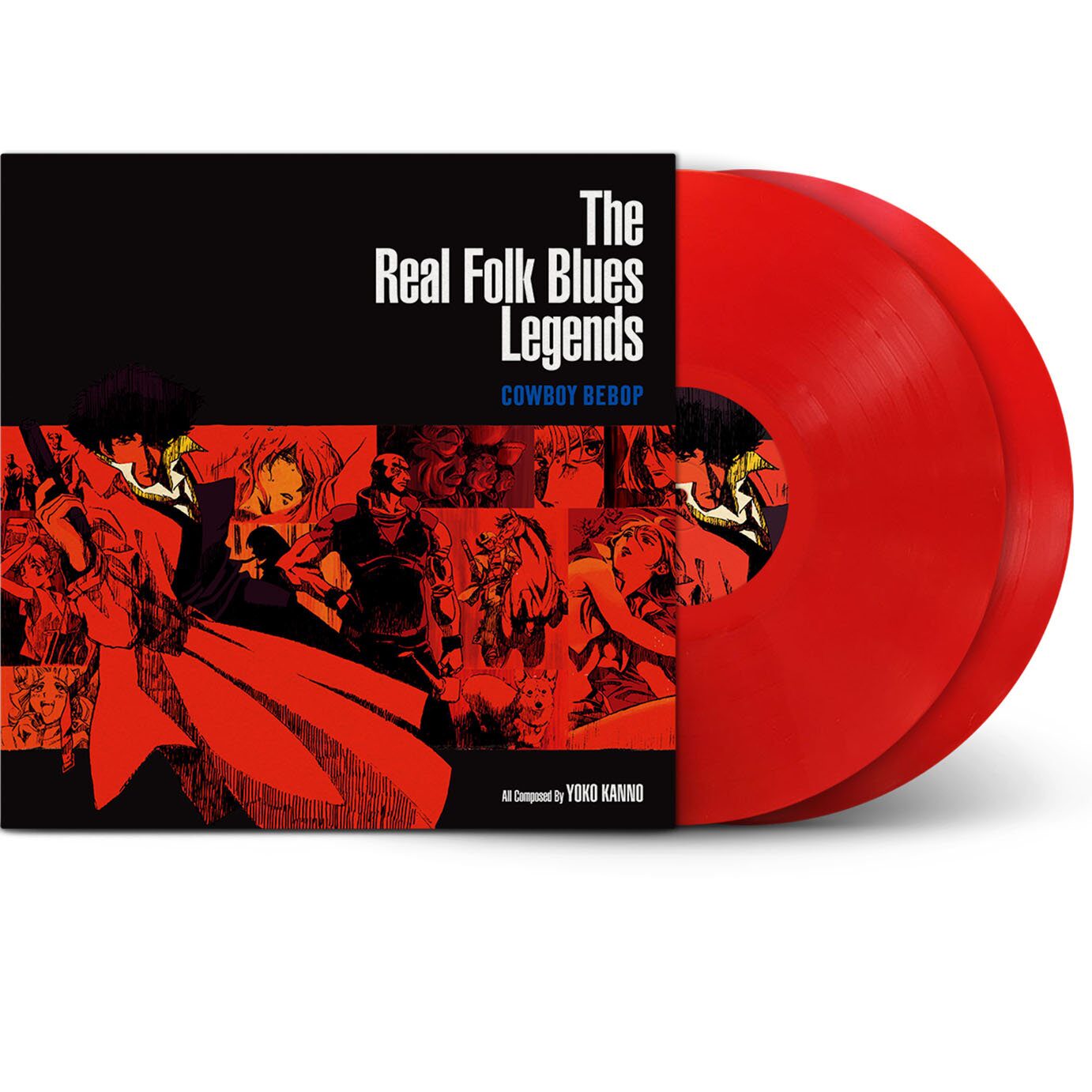 Cowboy Bebop : SEATBELTS COWBOY BEBOP: THE REAL FOLK BLUES LEGENDS 2X LP