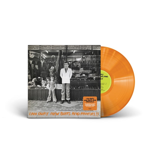 Ian Dury : New Boots And Panties Transparent Amber Vinyl