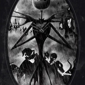 Nightmare Before Christmas King Of Fright Jack Poster