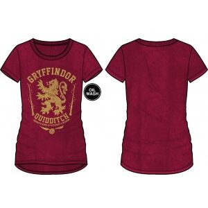 Harry Potter Gryffindor Quidditch Scoop T-Shirt