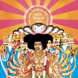 Jimi Hendrix : Axis Bold As Love Stereo Vinyl Record