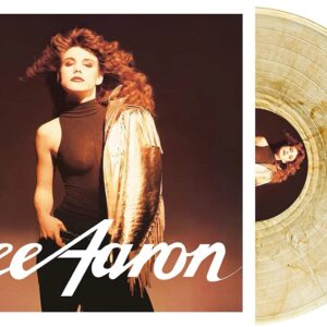 Lee Aaron - Lee Aaron Smoky Clear with Gold Swirl Vinyl