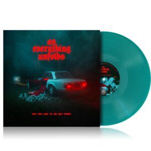 AS EVERYTHING UNFOLDS - Did You Ask to Be Set Free - LP - Transparent Petrol Green
