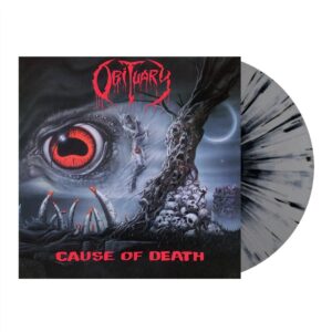 Obituary / Cause of Death - REMASTERED (GRAY WITH BLACK SPLATTER VINYL)