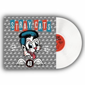 Stray Cats 40 LP (Opaque White Vinyl)