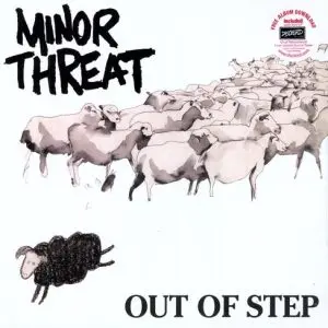 Minor Threat Out of Step 45rpm 12" Vinyl EP (White Vinyl)