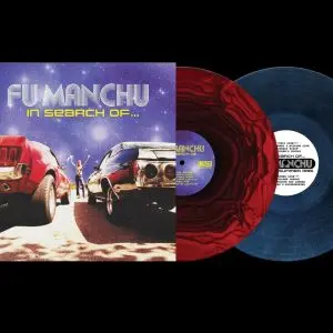 Fu Manchu 'In Search Of...' (30th Anniversary) 2LP Red Blue Vinyl & Custom Night Sky Vinyl